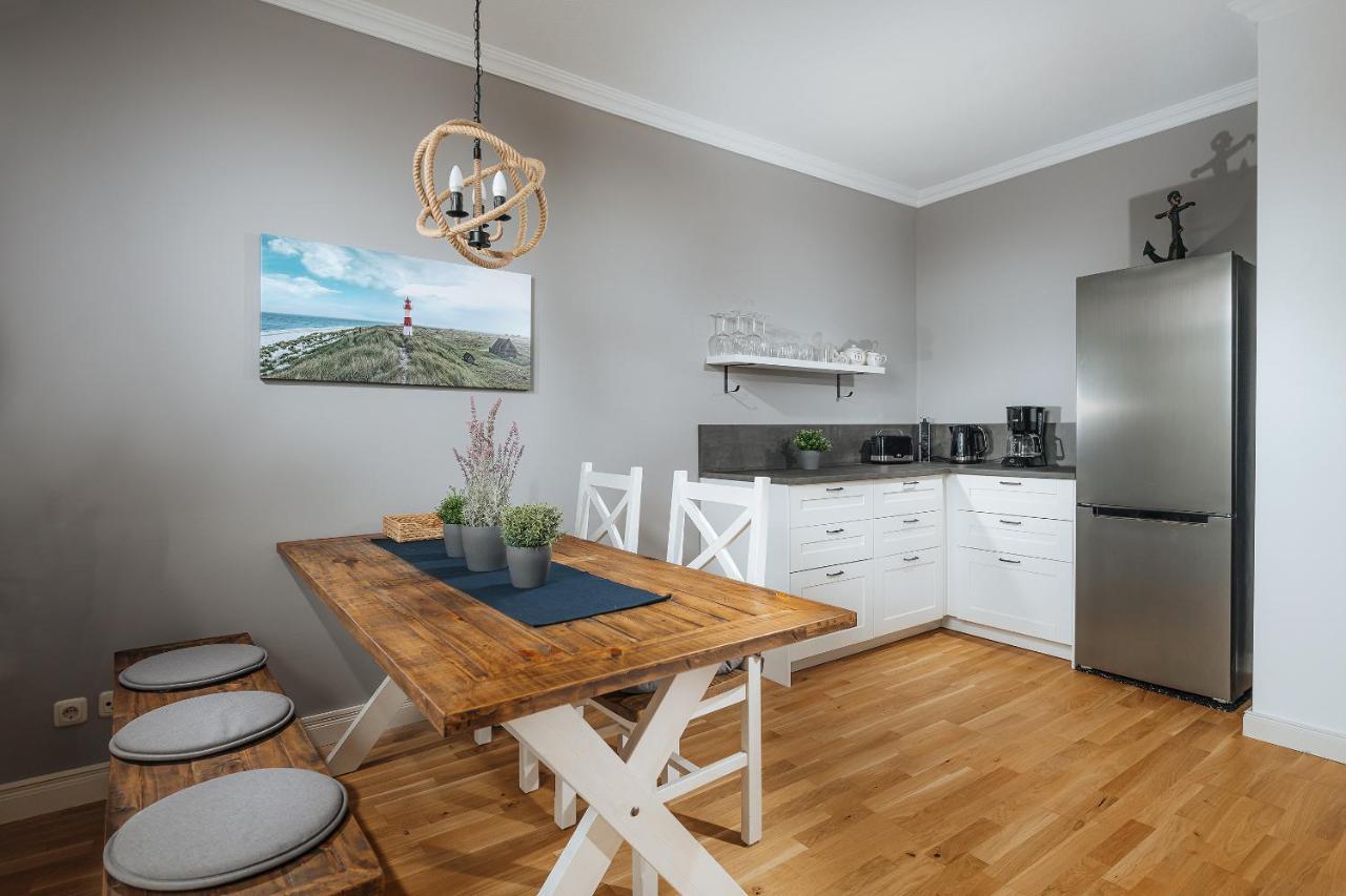 Apartamento Grosse Koje Mit Terrasse Rostock Exterior foto